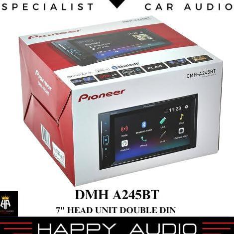 Head Unit Double Din 7 Inch PIONEER DMH-A245BT Bluetooth Mirroring Tape Mobil