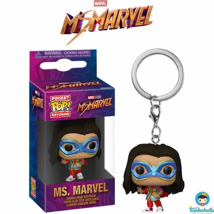 Funko Pocket POP Keychain Marvel Ms. Marvel - Ms. Marvel