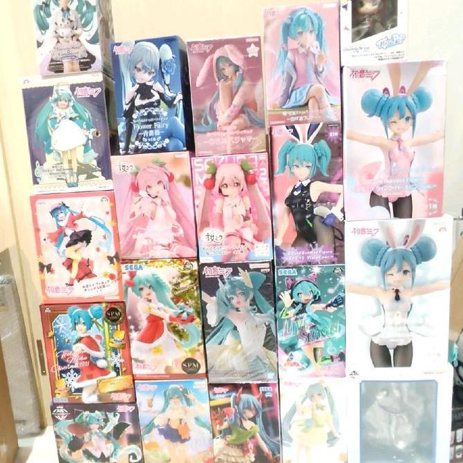 Taito Sega Furyu Vocaloid Hatsune Miku set Figure SPM lpm Banpresto premium limited kuji ichiban ban