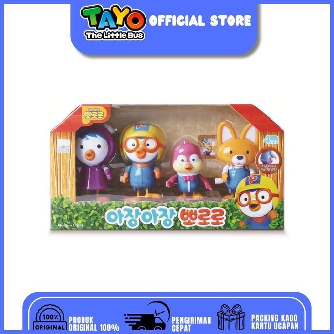 Mainan Pororo And Friends Wind Up 4 Pcs PRX 216016
