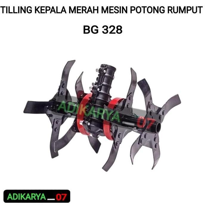 Alat penggembur tanah Mini tiller alat penyiang gulma WEDDER HEAD Mesin Potong Rumput