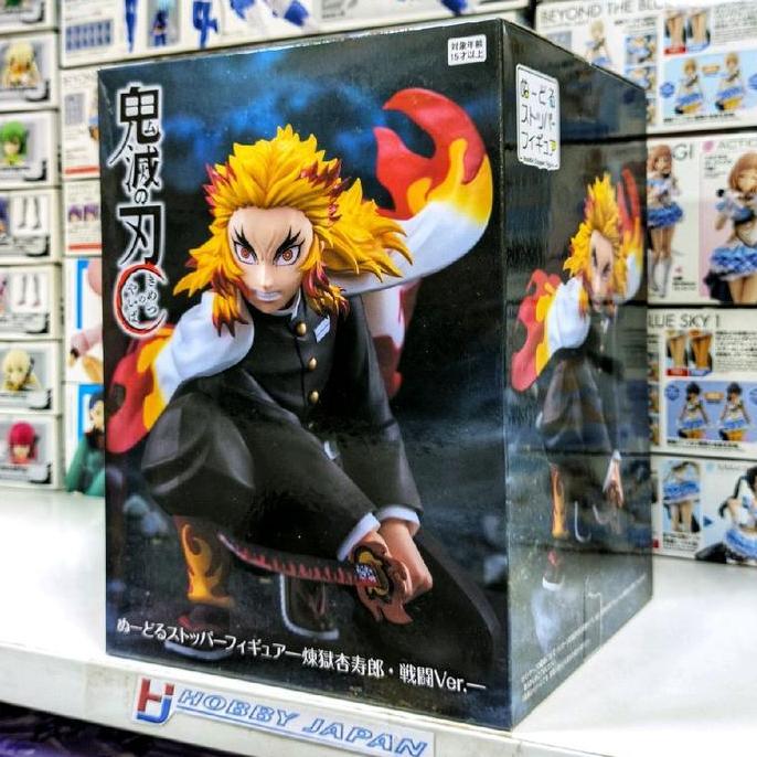 Noodle Stopper Figure Kimetsu No Yaiba - Rengoku Kyojuro ( Battle Ver )