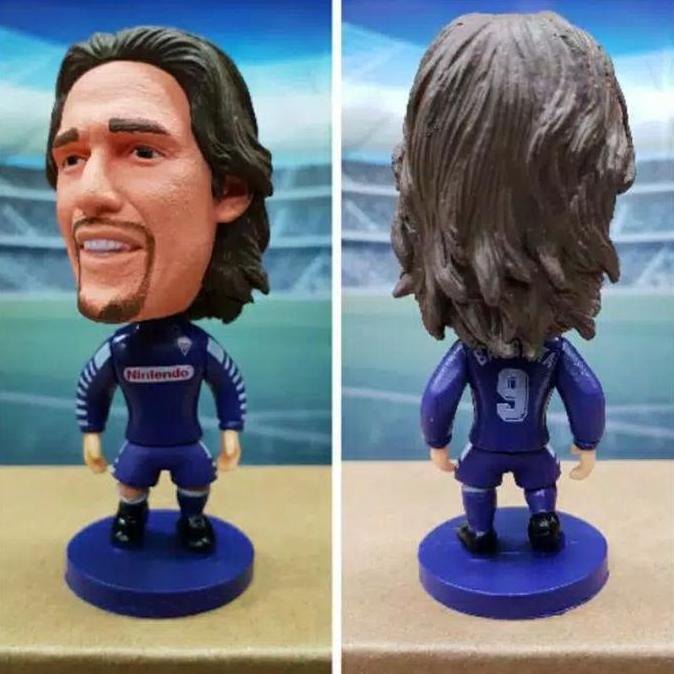 Figure Miniatur Pemain Bola Fiorentina Gabriel Omar Batistuta Soccerwe