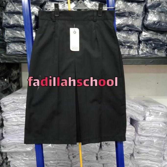 Rok span pendek Hitam SMP/SMA,Seragam sekolah