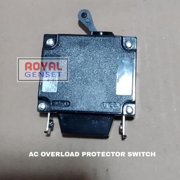 Diskon Ac Overload Protector 23A Switch Mcb Circuit Breaker Genset