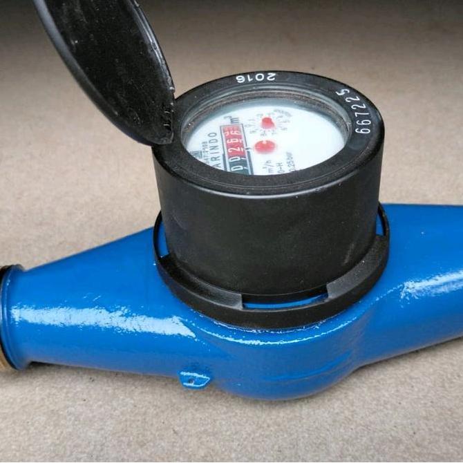 Meteran Air / Water Meter Barindo Size 1 Inch (25 Mm ) Original Sni