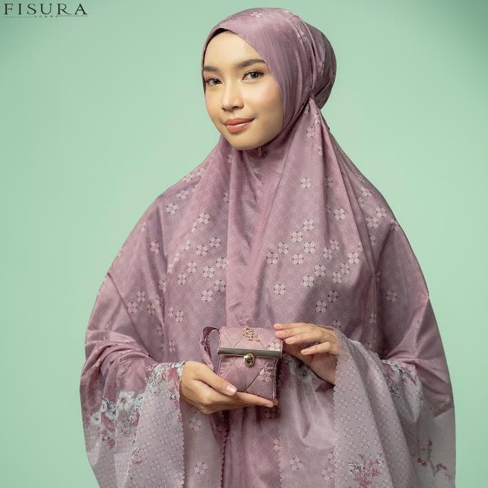 Fisura Scarf Mukena Traveling Mini Aisyah Muslim Sajadah Terlaris