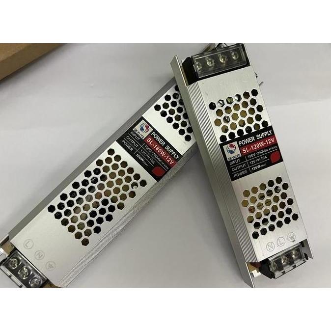 Terjangkau Trafo 10A 12Vdc Model Baru Slim