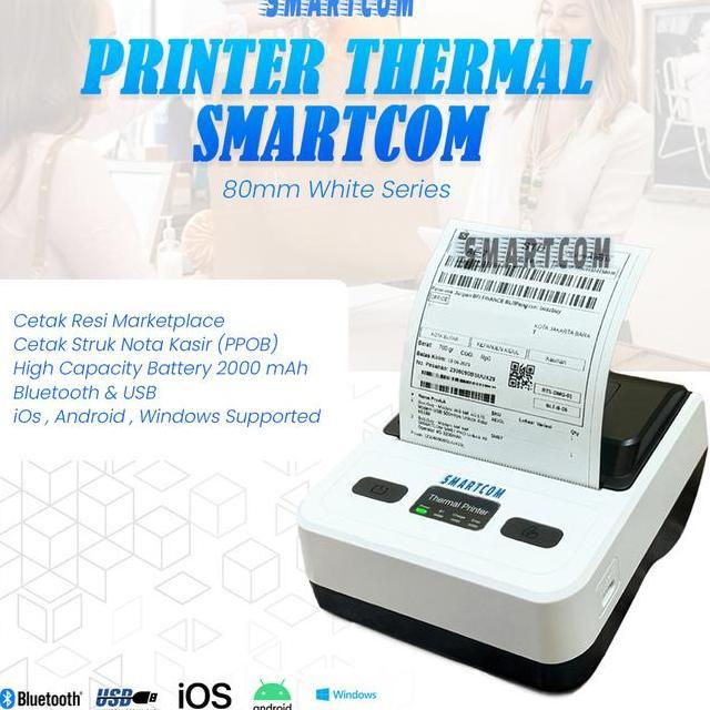 Printer Thermal Bluetooth 80Mm Dengan Bluetooth Usb