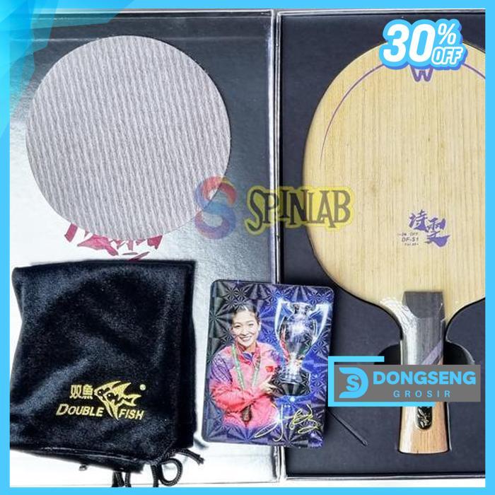 DOUBLE FISH LIU SHI WEN SERIES | KAYU PINGPONG TENIS MEJA KUALITAS PRODUK TERBAIK