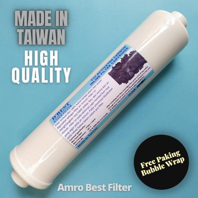 FILTER AIR RO POST CARBON D'BEST 2,5"