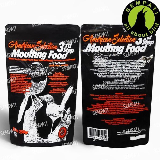 Sempati Moulting Ams 3 Step Moulting Food 3 Rd Step American Selection Pakan Voer Pur Burung Murai B
