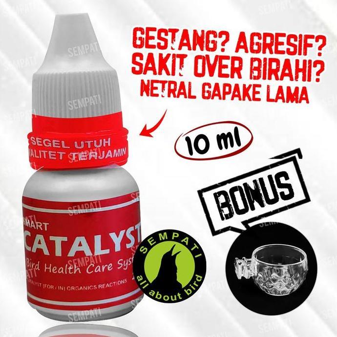 SEMPATI CATALYST Smart Mastering Obat Burung Penurun Birahi Penghilang Racun obat lovebird kenari mu