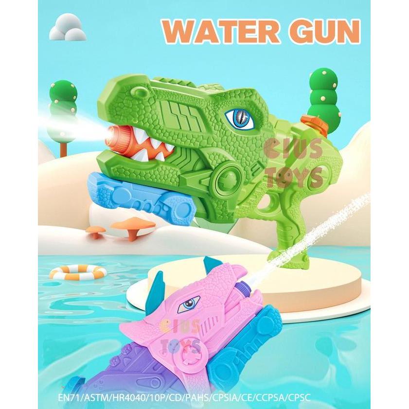 Mainan Pistolan Air Dinosaurus Water Gun Besar