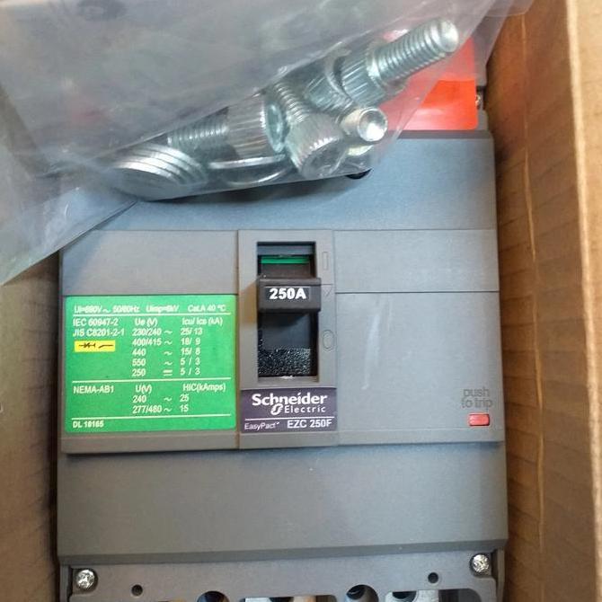 Murah Mccb 3 phase 250a schneider Non COD