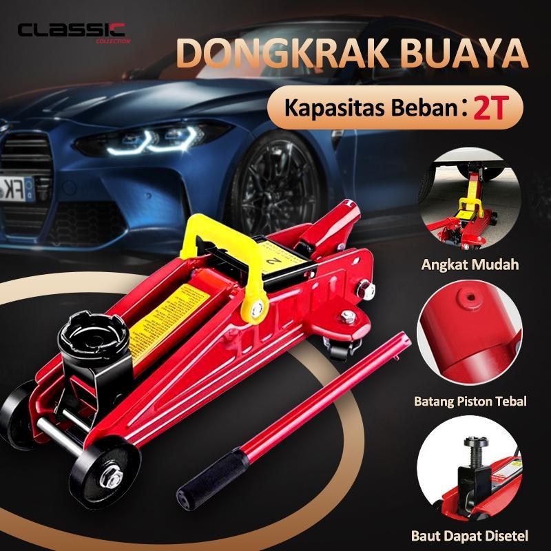 2T Dongkrak Mobil / Jack Dongkrak Mobi 2 Ton / Hydraullc Jack Floor / 2T Ton Universal Dongkrak Mobi