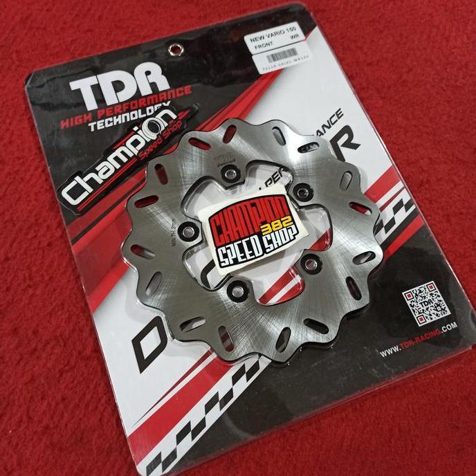 Disc Brake Rotor Piringan Cakram Depan TDR New Vario 150 Lubang 5