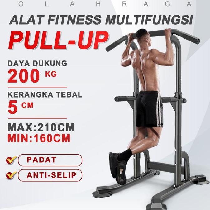 Alat fitness pull-up multifungsi alat pull-up rumahan CO