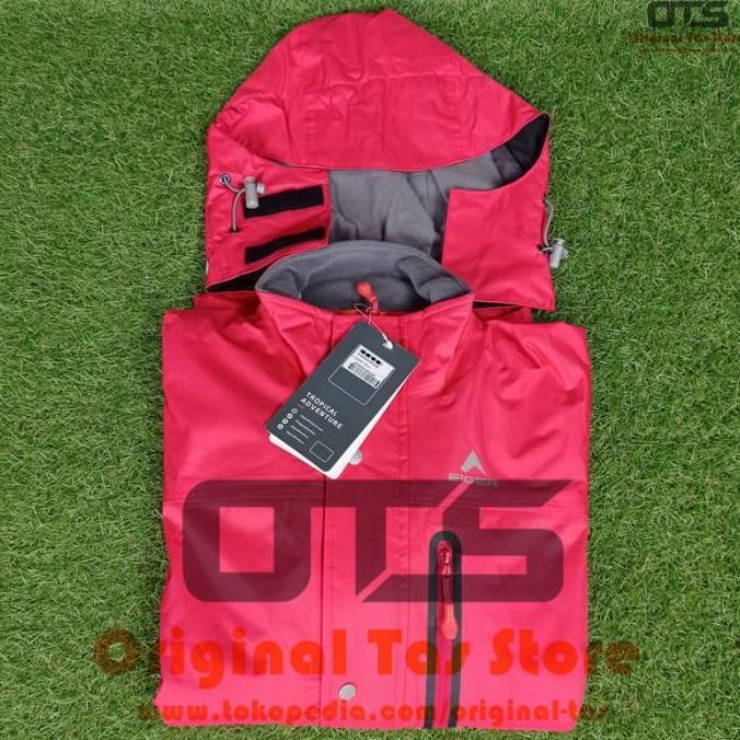 Jaket Gunung Eiger J341 Clement Softshell Jacket Waterproof - Red