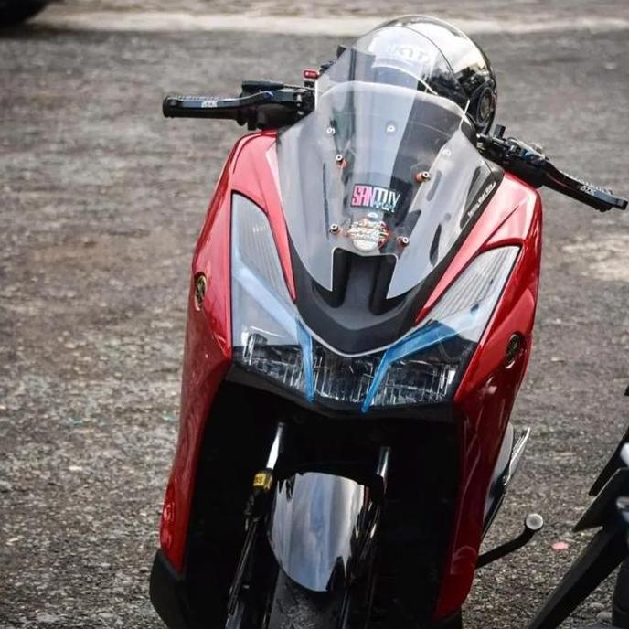 DB87 - windshield Lexi sporty TDR jenong Visor Lexi TDR kaca depan Lexi
