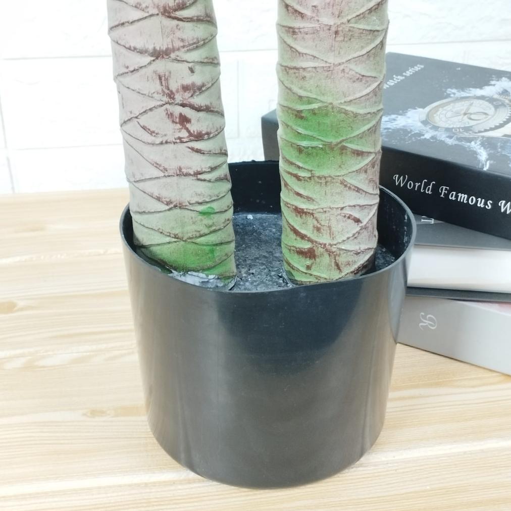 BG / COD / POHON  HIASAN RUANGAN / POHON HIAS PLASTIK BESAR SUDUT RUANGAN / POHON PALM PALSU HIAS TI