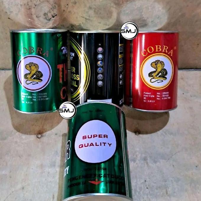 DR137 - Thinner Impala 1 liter Tiner Impala Cobra Merah Cobra Hijau Nippon Paint Hitam Kaleng 1 lite