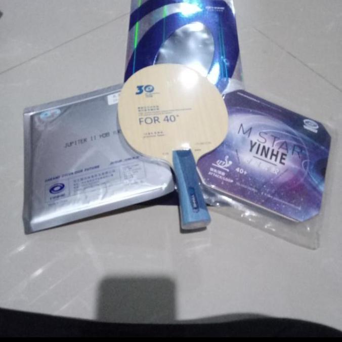 HARGA DISC - set up bat yinhe V14 pro+karet yinhe VIP+karet jupiter 2