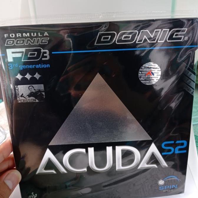 TERMURAH - KARET TENIS MEJA DONIC ACUDA S2 ORIGINAL