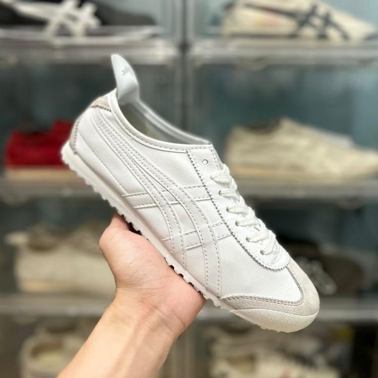 Sepatu Onitsuka Mexico66 Triple White Free PAPERBAG
