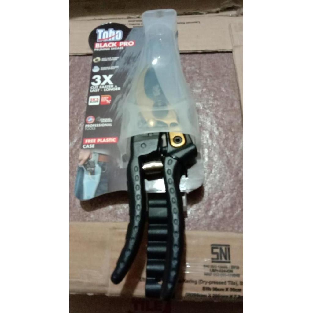 Gunting Dahan Pruning Shears Black Pro Toho