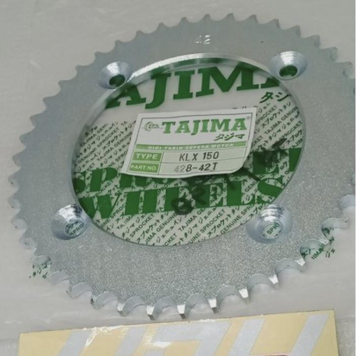 Gear belakang gir belakang tajima racing klx 150 428-42T