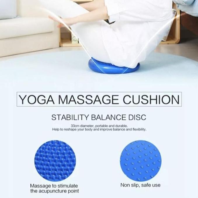 Yoga Balance Pad / Air Pad Yoga ball/ Balance Yoga Ball Half inflatable