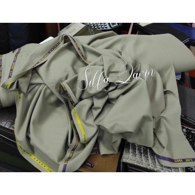 Kain Seragam Pns Semi Wool / Bahan Seragam Pemda Dki