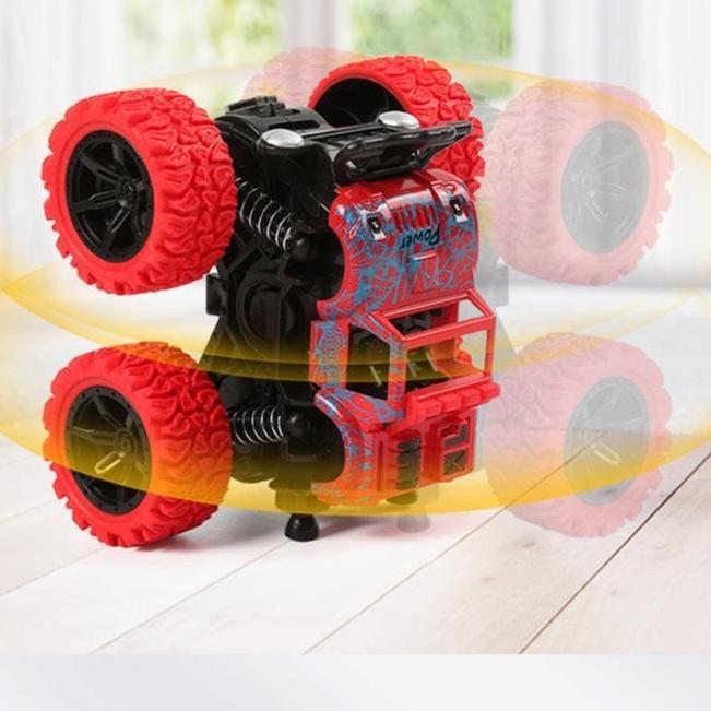 Mainan Mobil Trail Bolak Balek Tahan Banting / Mobil plastik Mainan Trail Roda Jumbo / Monster Truck