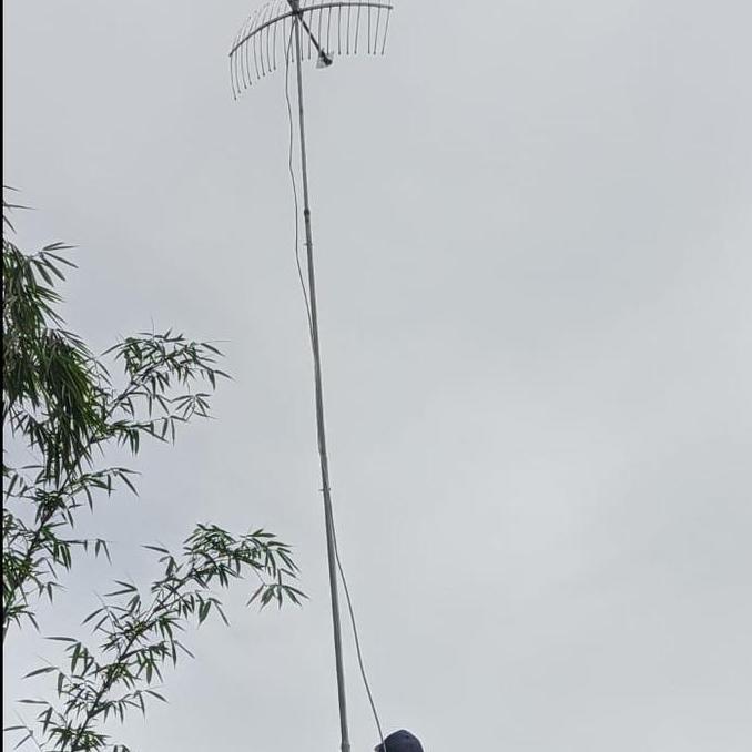 Antena 4G 3G Penguat Sinyal Hp Modem Mifi 10 M Yagi Grid Induksi Kualitas Terbaik Harga Termurah