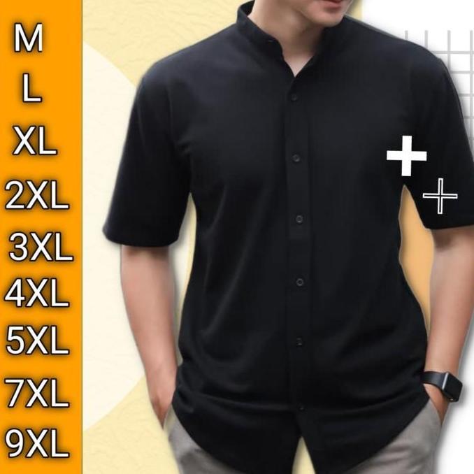 Kemeja Polo Jumbo Pique Lacos Kerah Ciangi Shanghai BIG SIZE