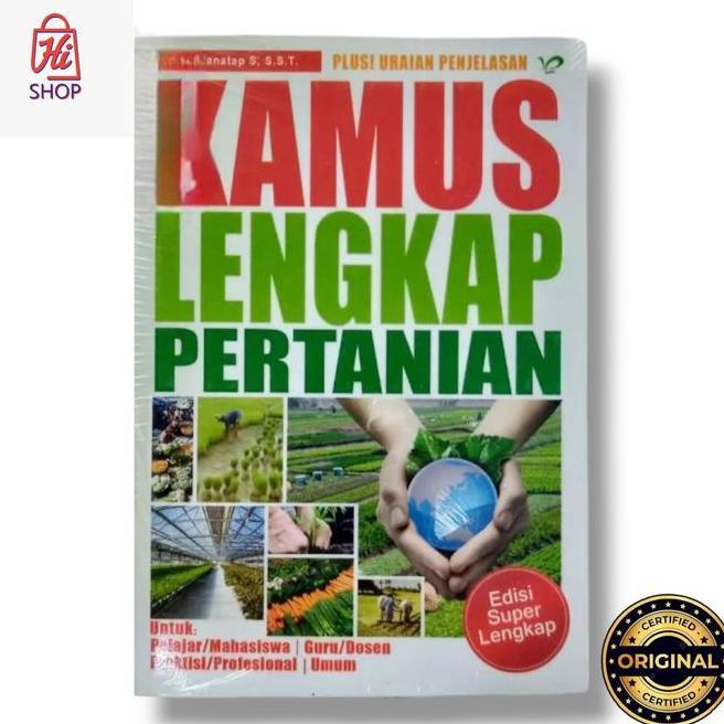 Buku Kamus Lengkap Pertanian Edisi Lengkap Hi.