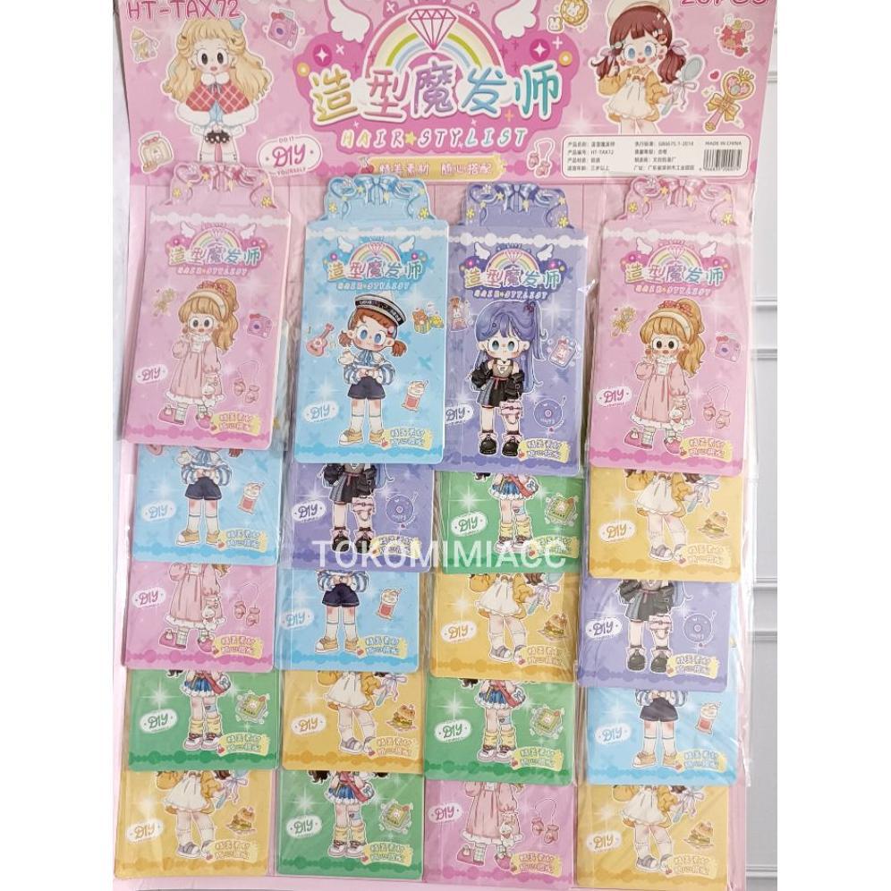 MIMI ACC GROSIR 20 PCS STIKER CEWE POTONG RAMBUT | STIKER GUNTING RAMBUT