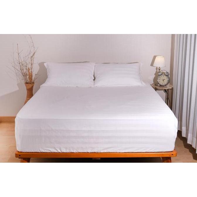 Sprei salur bahan katun dobby