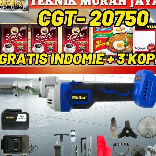 Mollar Cgt20750 Pemotong Rumput Brushless Cordless Cdgt20750 (Sisa Cgt20600)