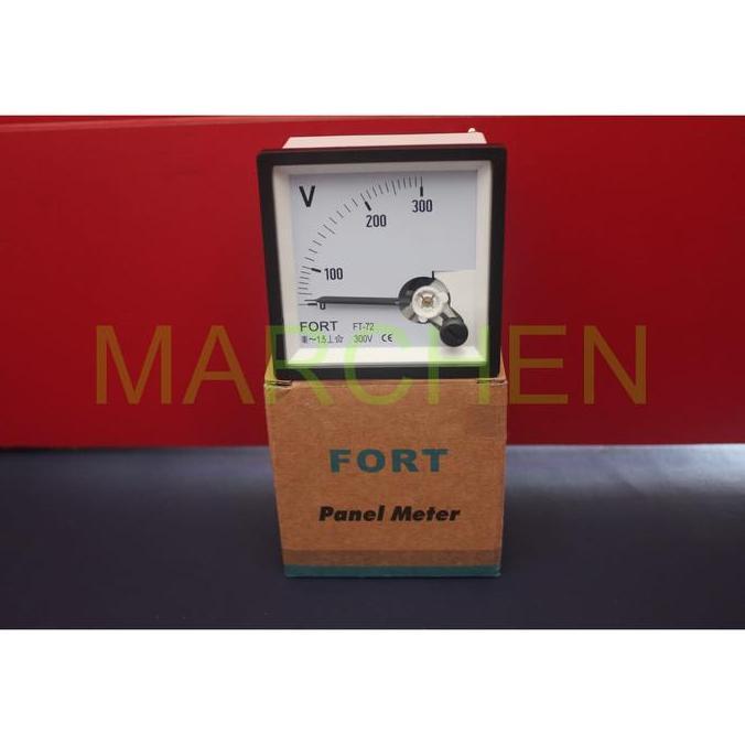 Panel Meter Volt Meter FT 72 300V FORT