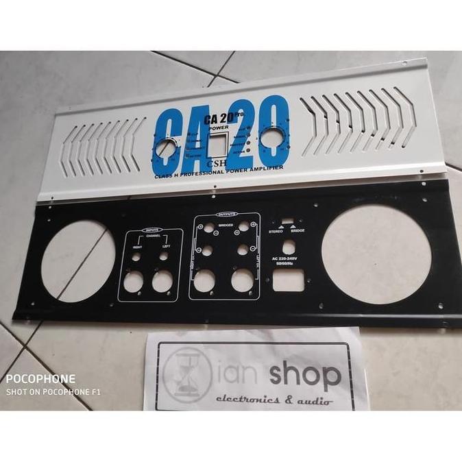 Panel Box Power CA20 ukuran 48 x 14 cm Putih Plat Tebal