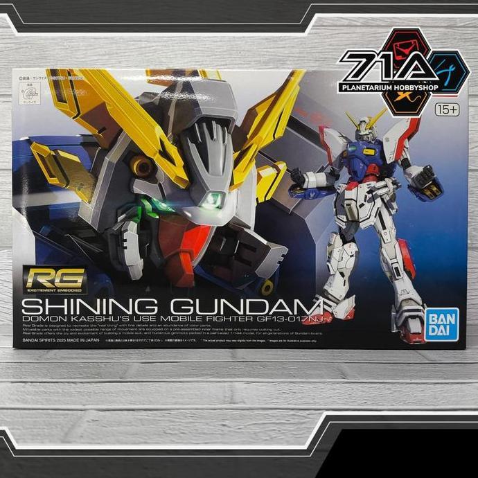 RG 1/144 SHINING GUNDAM bandai