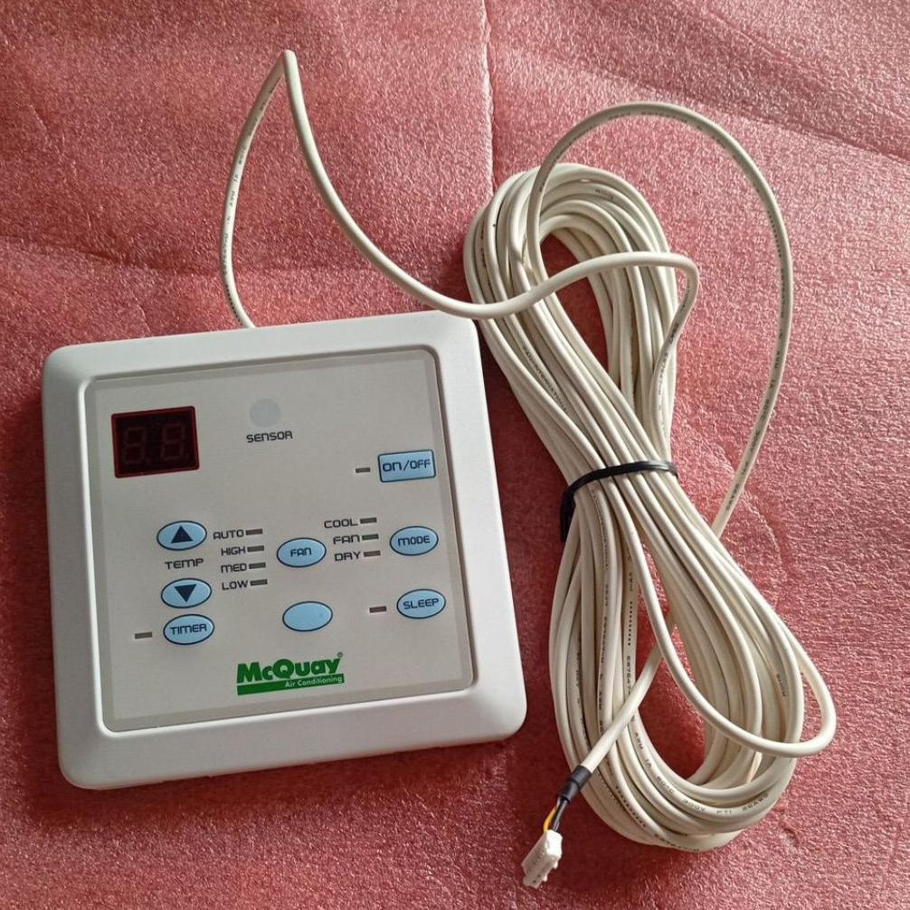 remot ac slim york McQuay split duck original