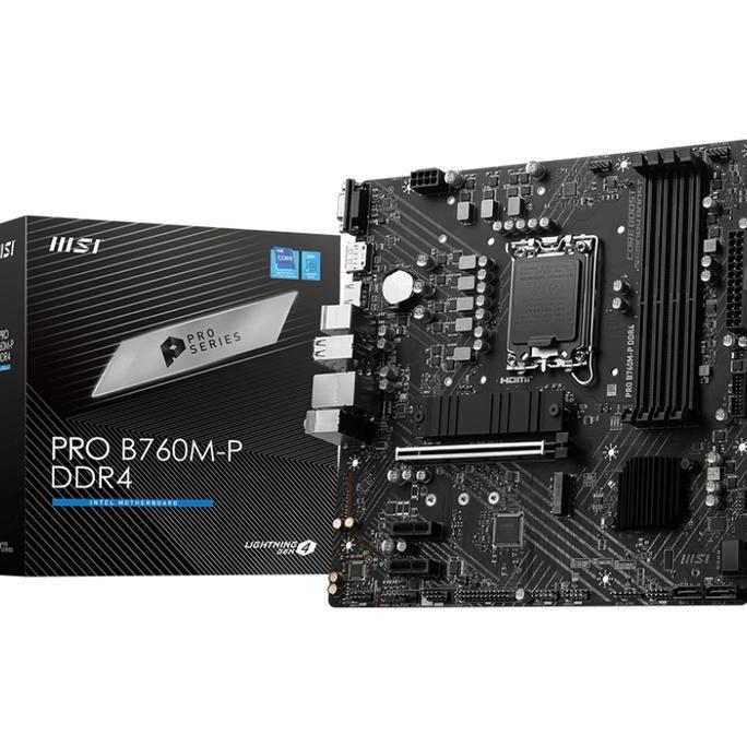 MSI PRO B760M-P DDR4 | Motherboard Intel B760 LGA1700