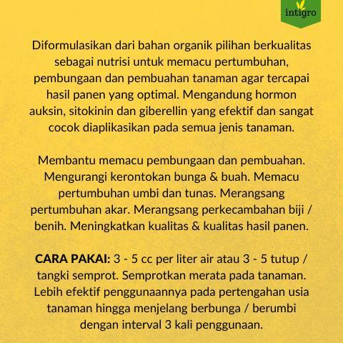 Bisa Cod Ya Kak Pupuk Zpt Pertumbuhan / Pupuk Zpt Pelebat Buah / Pupuk Hormon Buah Dan Bunga / Pupuk
