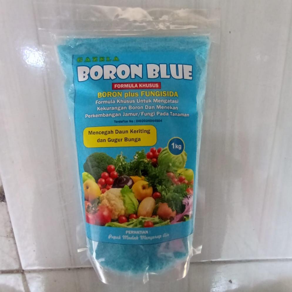 Bisa Cod Ya Kak Boron Blue 1 Kg / Formula Khusus/ Boron Plus Fungisida/ Untuk Mencegah Daun Keriting