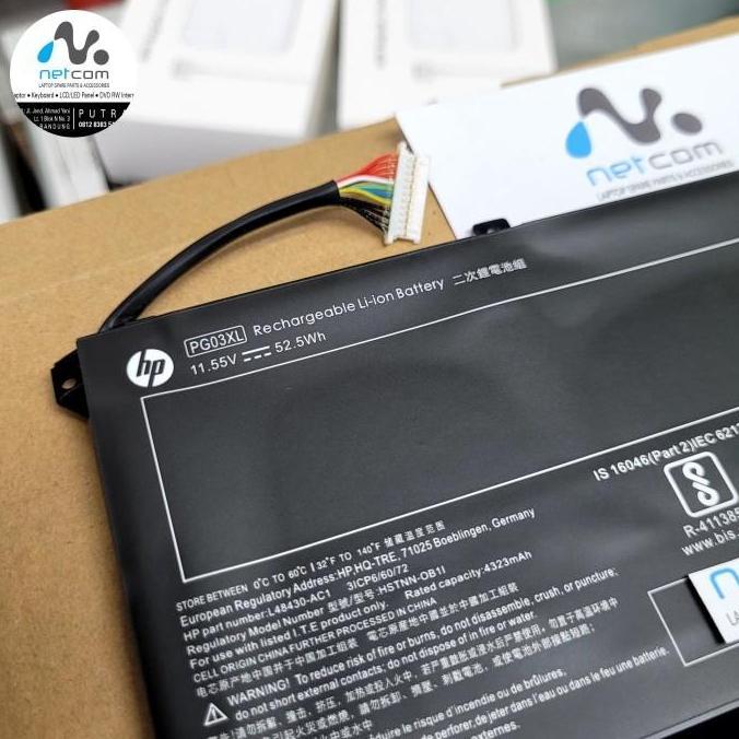 Baterai Laptop HP Pavilion Gaming 15-DK1064TX ( TYPE - PG03XL ) NEW