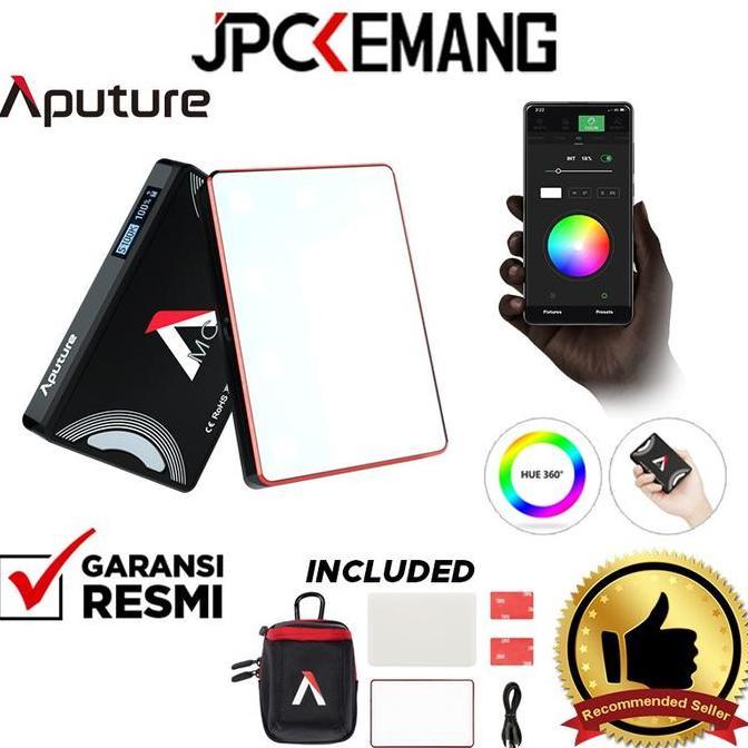 Aputure AL MC LED Video Light Pocket RGB Aputure MC Garansi Resmi