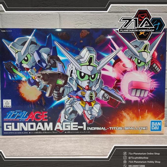 SDBB Gundam Age-1 [Normal-Titus-Spallow]